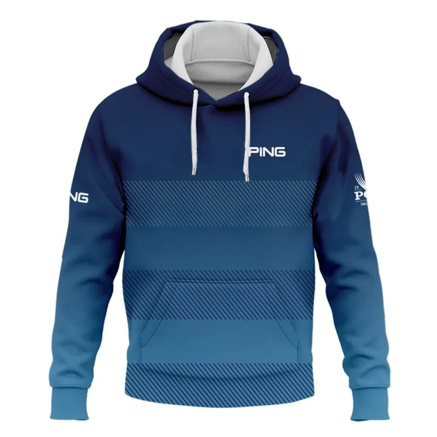 2024 PGA Championship Ping Hoodie Shirt Dark Blue Gradient Pattern All Over Print Hoodie Shirt