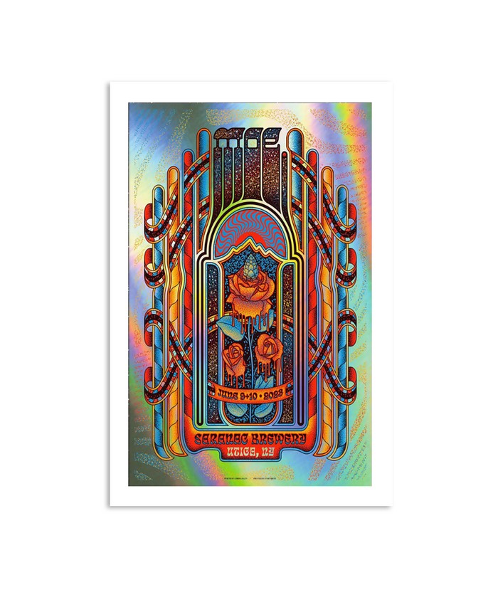 Poster Moe aranac Brewery Utica june 9 10 2023