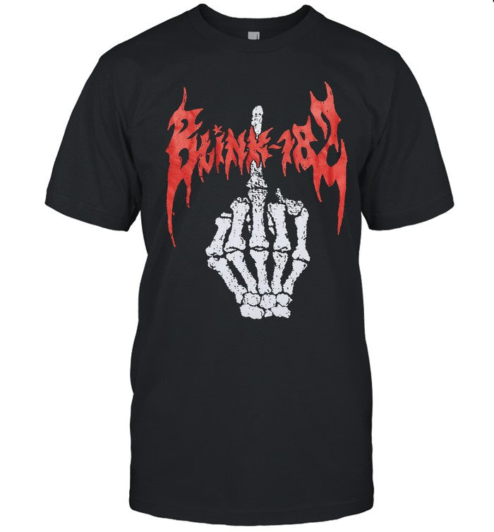 Skeleton Finger Blink-182 T-Shirt