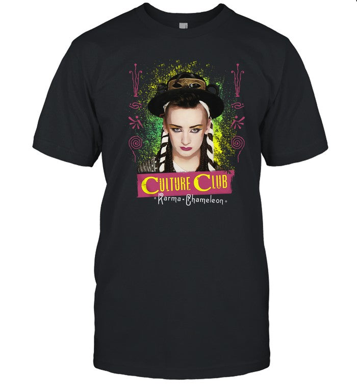 T-Shirt Culture Club Karma Chameleon Boy George Limited