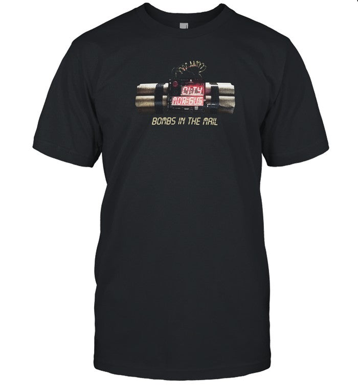 T-Shirt City Morgue Bombs In The Mail Tour Bomb Limited