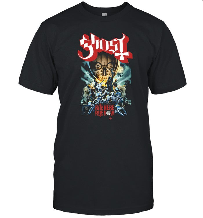 T-Shirt Ghost Rite Here Rite Now 2024
