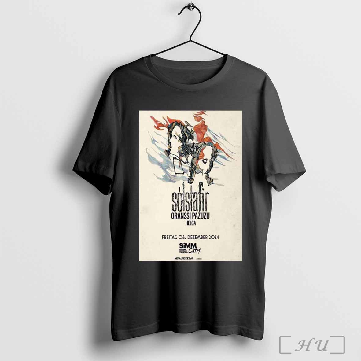 Solstafir Merch For Show On Fri 06 December 2024 In Vienna Austria At Simm City Festsaal Zentrum Simmering shirt