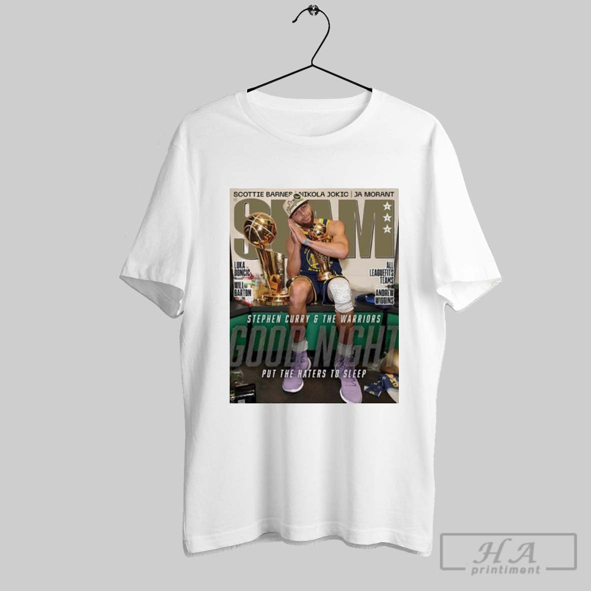 Slam Cover Stephen Curry Good Night T Shirt