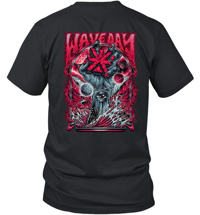 Aurora Wave Day Nov 2024 Constellation Room Santa Ana, Ca Black T Shirt