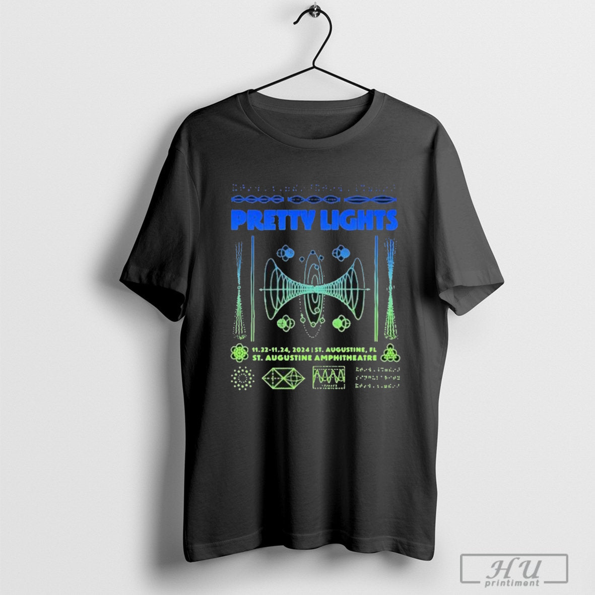 Pretty Lights St. Augustine Amphitheatre St. Augustine FL November 22-24 2024 T-Shirt