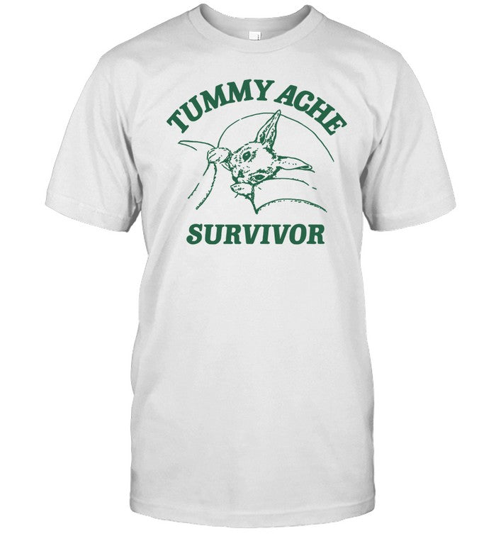 Ibs Tummy Ache Survivor Rabbit Shirt
