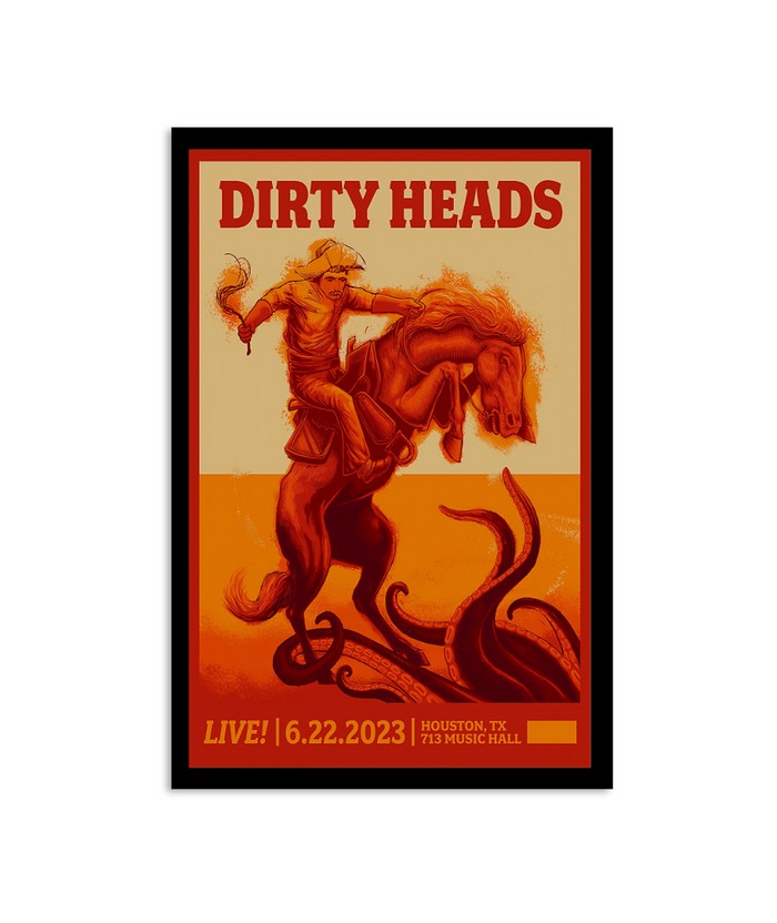Poster Dirty Heads June 22 2023 Live Houston Texas 713 Music Hall