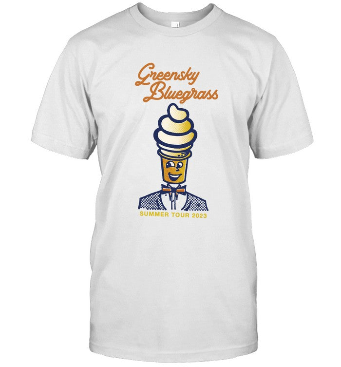 Greensky Bluegrass Ice Cream Man T-Shirt
