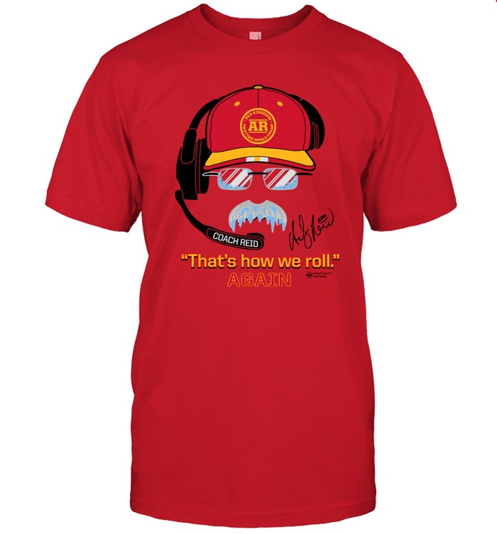 Kansas City Andy Reid's Mustache Froze Shirt