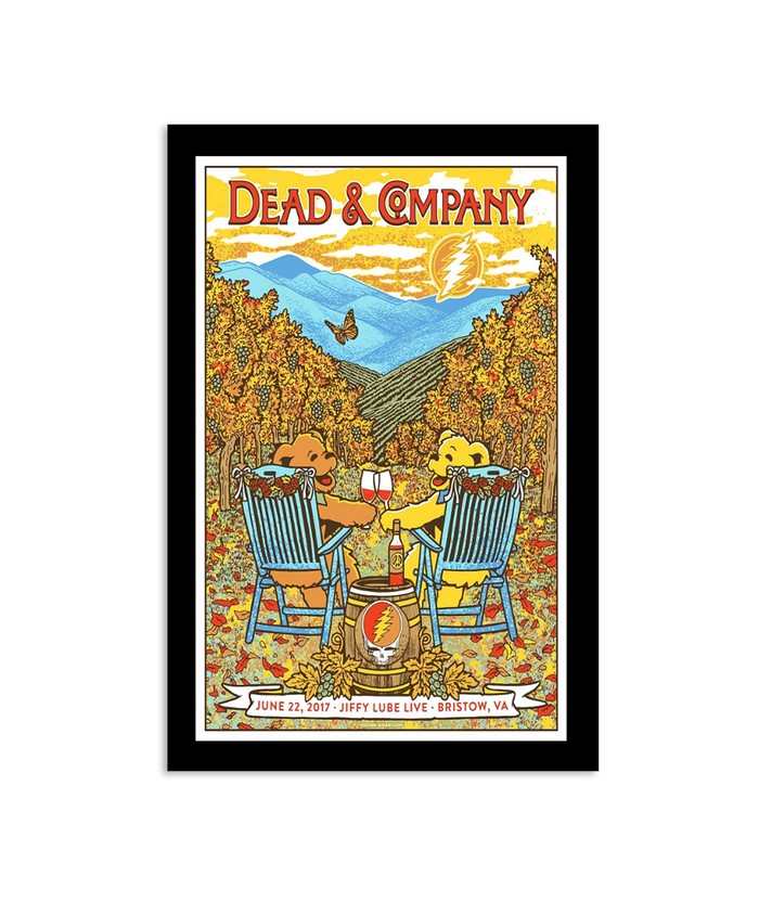Dead And Company Jiffy Lube Live Bristow Virginia June 22 2017 Poster