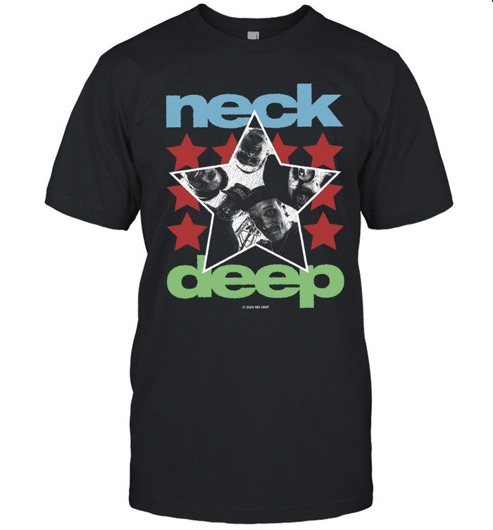 Neck Deep Star Portrait 2024 Shirt_2
