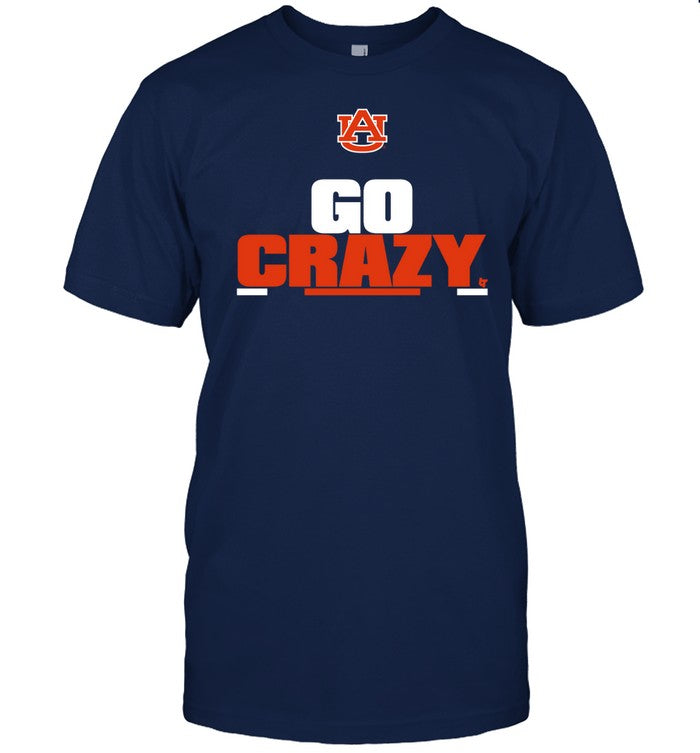 Go Crazy T-Shirt Auburn Tigers