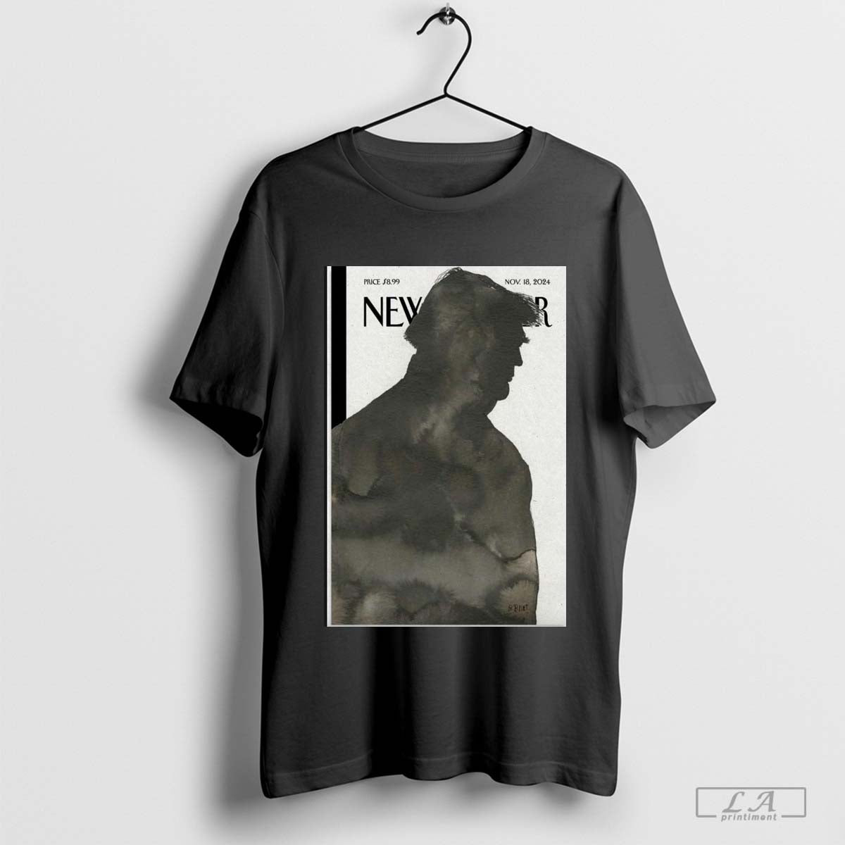 Poster The New Yorker Nov 18 2024 Barry Blitt’s Back with a Vengeance t-shirt