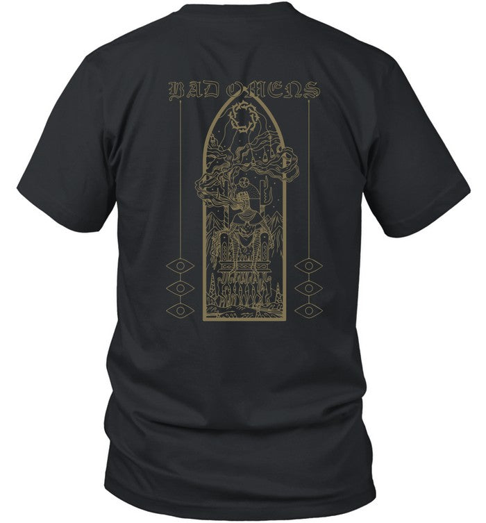Bad Omens Finding God Before God Finds Me Dethrone Black T Shirt