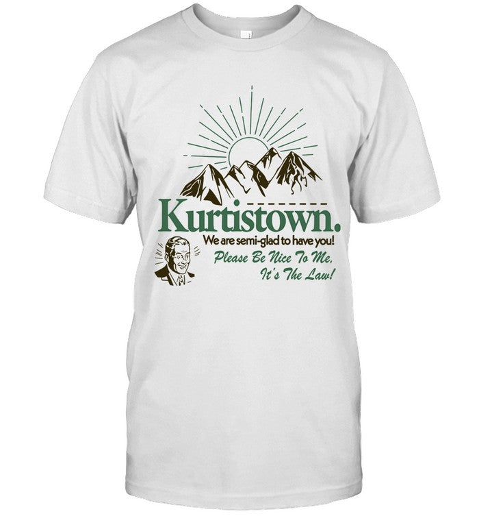 KURTIS CONNER KURTISTOWN SEMI-GLAD TEE