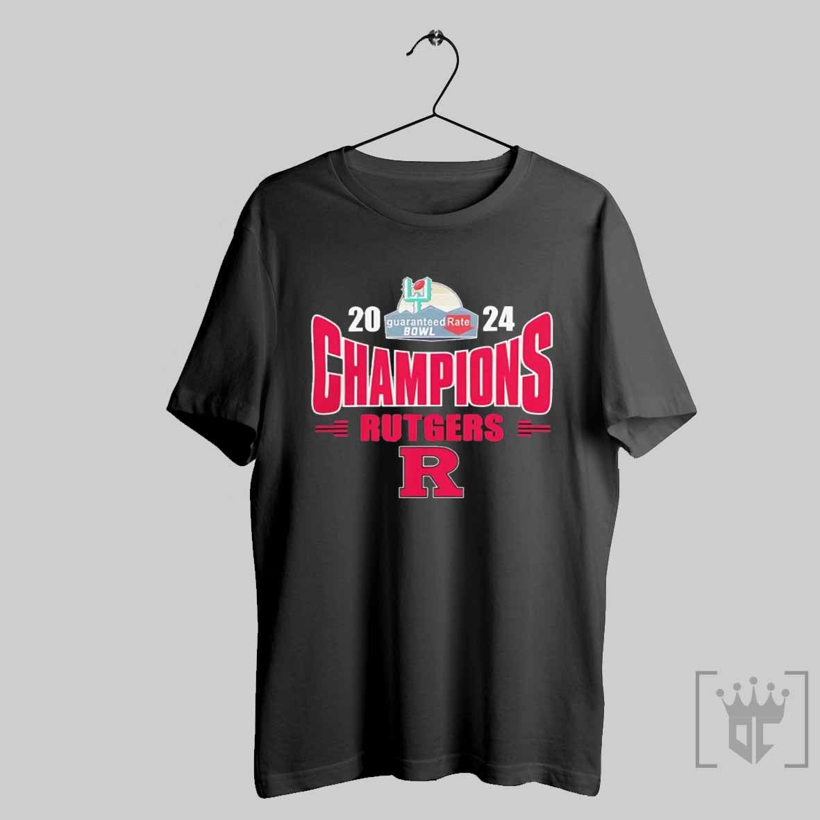 Rutgers Scarlet Knights 2024 Rate Bowl Champs T Shirt