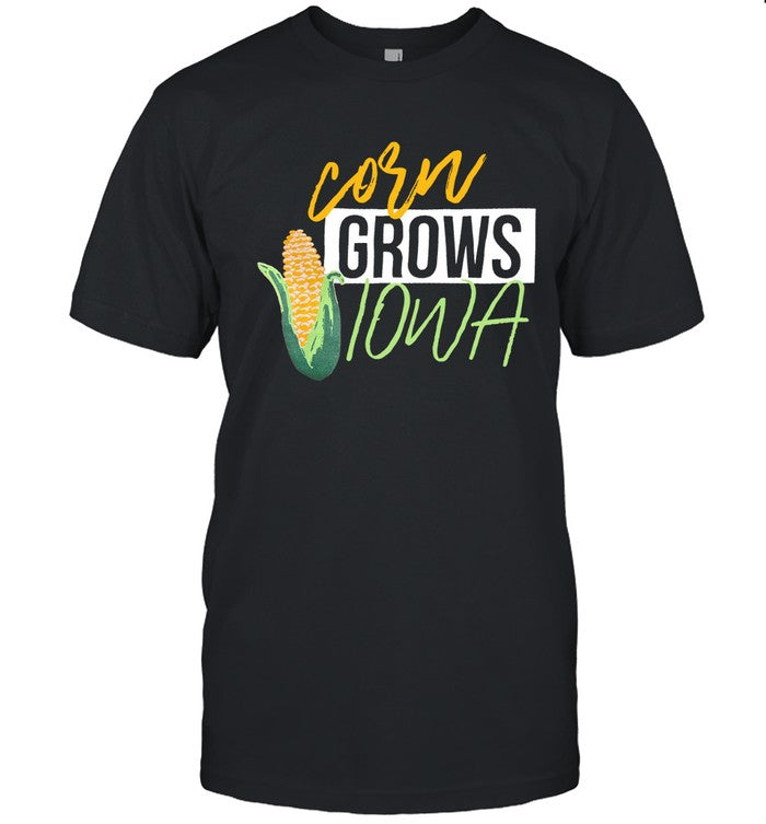 Corn Grows Iowa Cy-Hawk T-Shirts