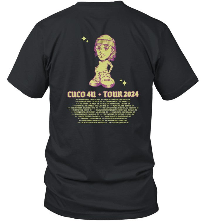 Cuco 4U Tour 2024 Shirts