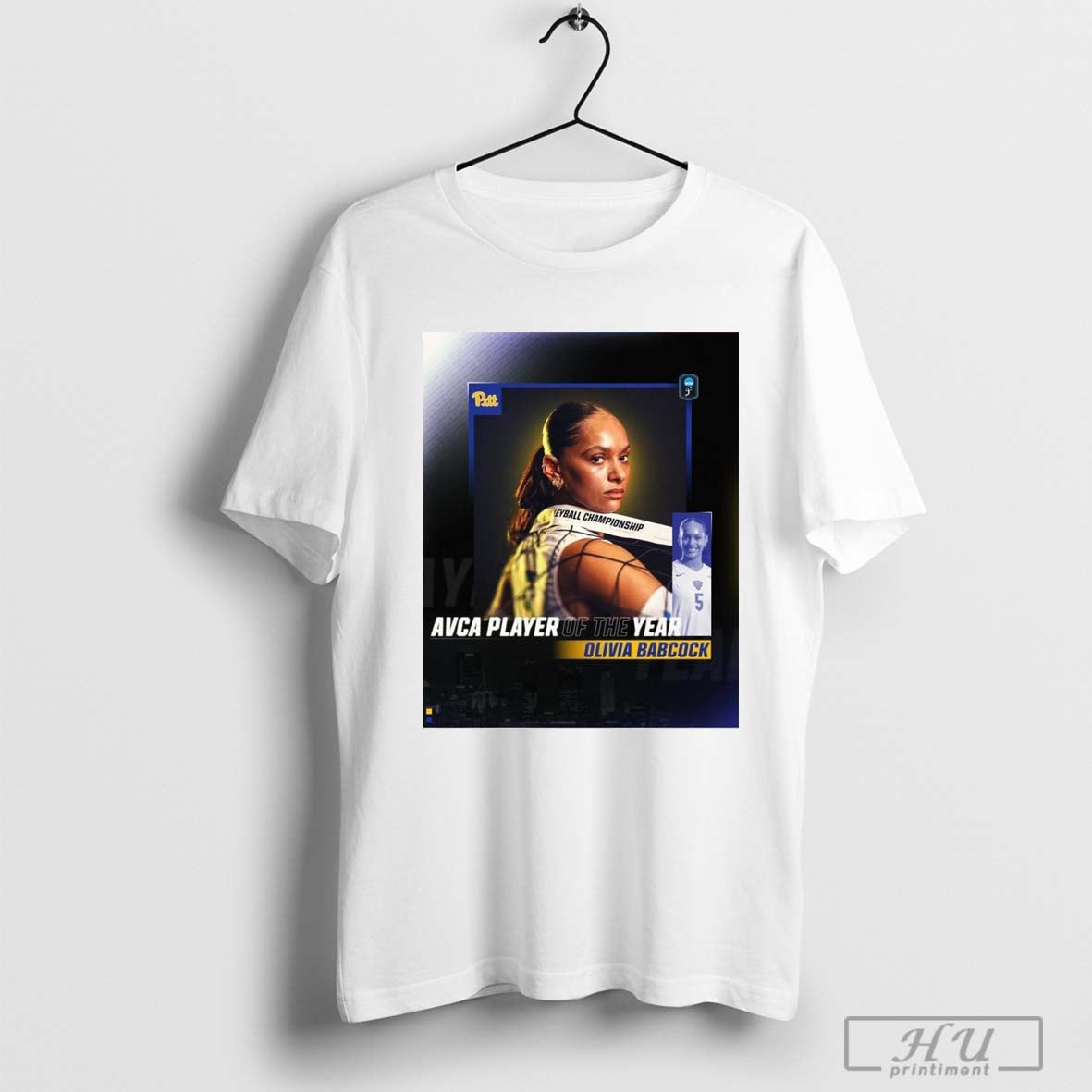 Poster Olivia Babcock Pitt Panthers Volleyball Avca National Player Of The Year 2024 Shirt