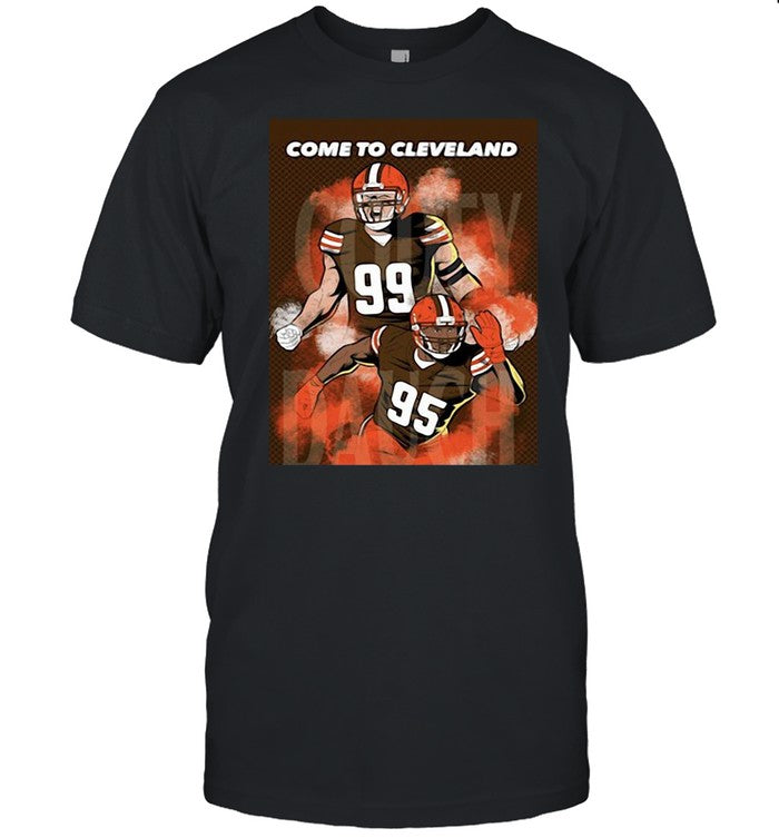 JJ Watt Myles Garrett Come To Cleveland Browns shirt