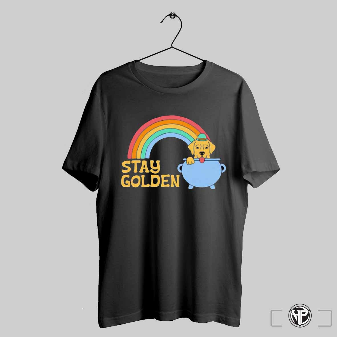 Stay Golden Retriever Rainbow Shirt Trending Sweatshirt