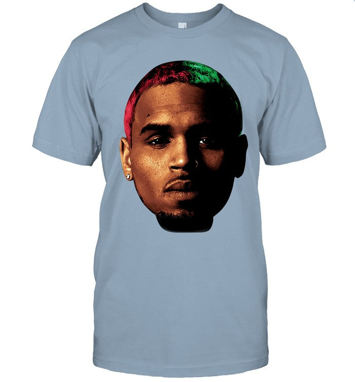Chris Brown Big Head V2 2024 Shirt_1