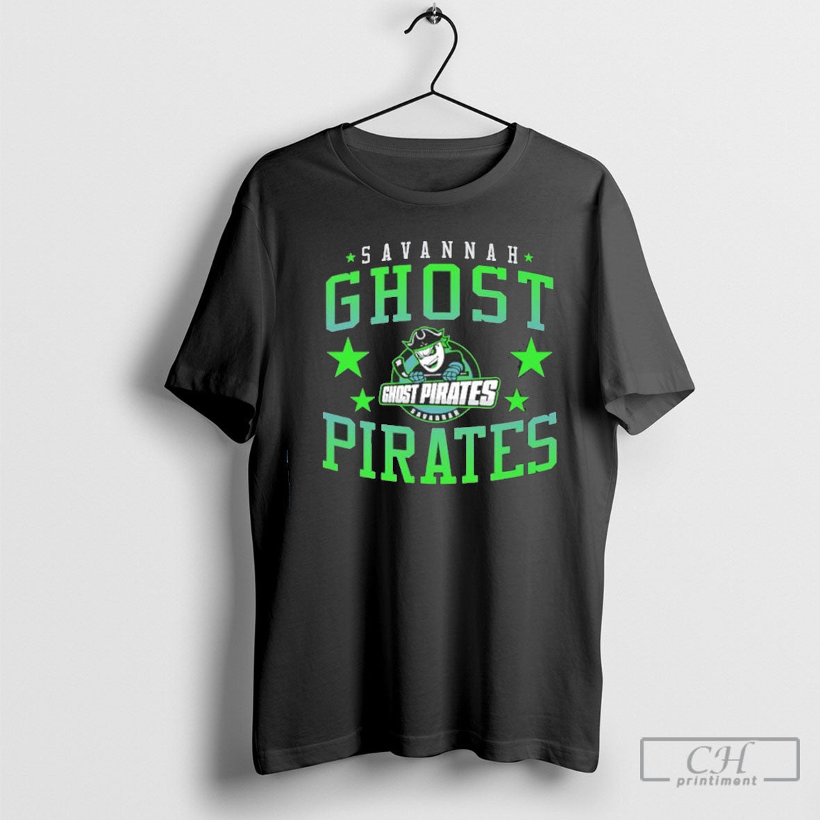 Savannah Ghost Pirates Retro T Shirt