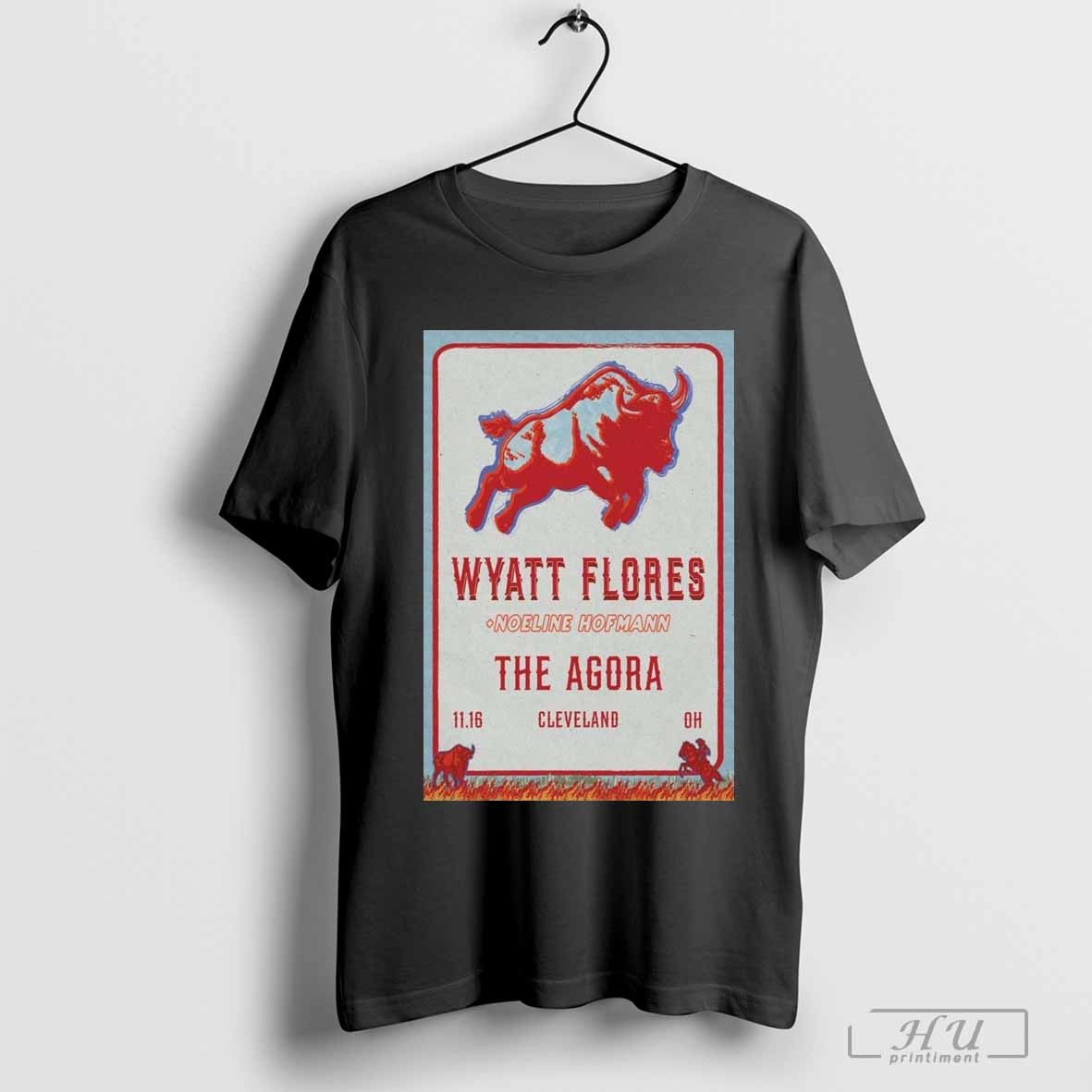 Poster Wyatt Flores Agora Theater And Ballroom in Cleveland OH November 16 2024 T-shirt
