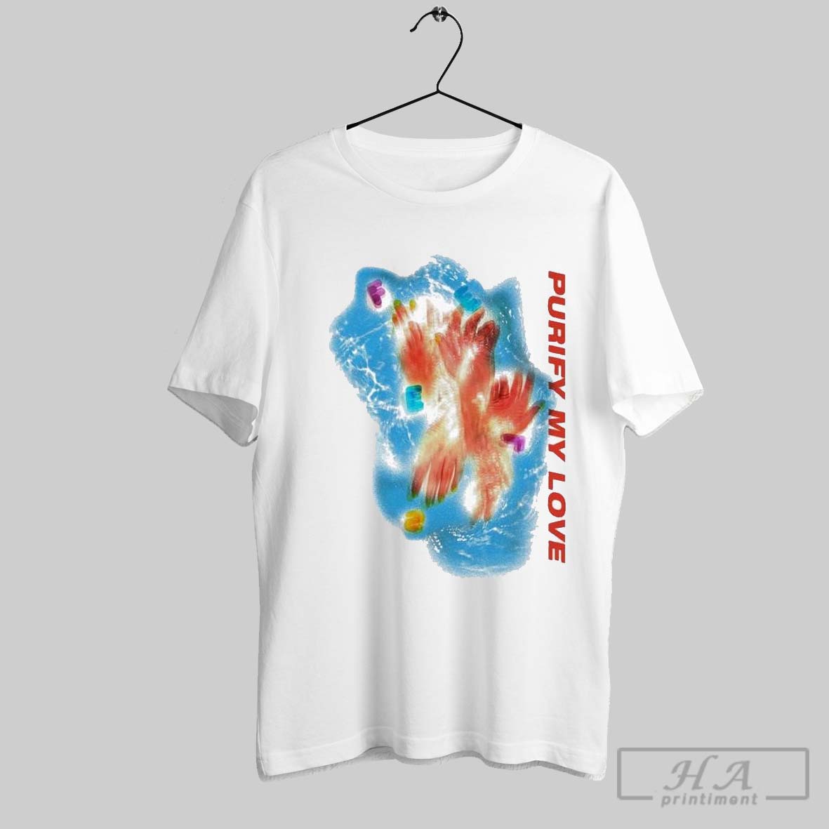 Purify My Love Hands T Shirts