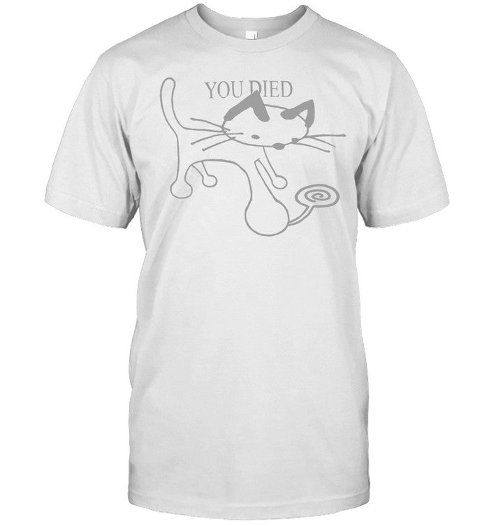 Pixlotl You Died T-shirt