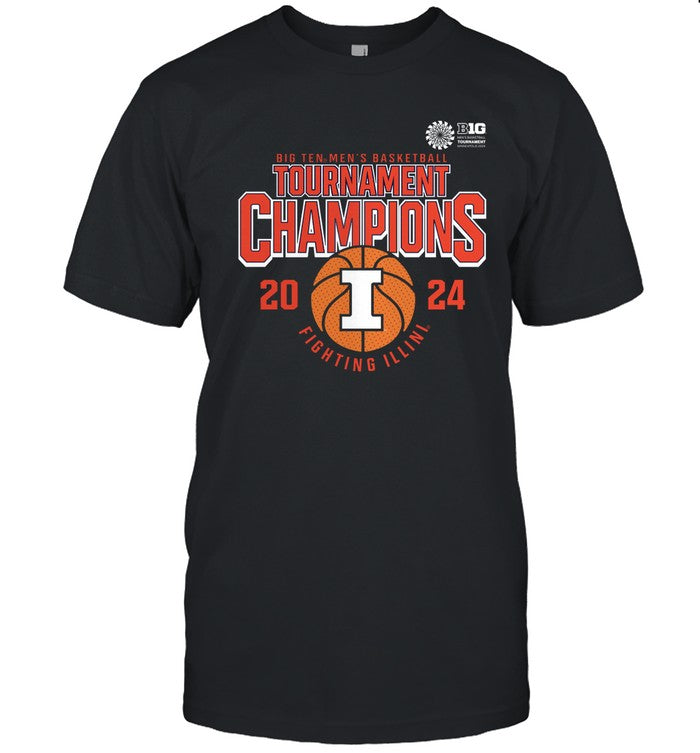 Illini Big Ten Basketball Champions 2024 Shirt