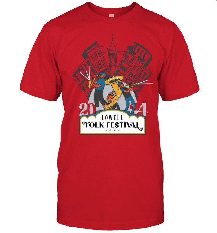 Lowell Folk Fest 2024 shirt