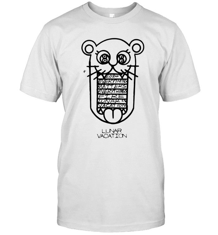 Lunar Vacation Cat T-Shirt_1