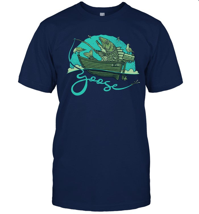 Goose June 16 2024 Cleveland Jacobs Pavilion Concert Shirt Artwork_1