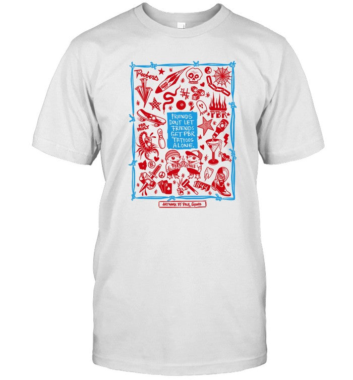 Pabst Blue Ribbon Tattoo Day Tee