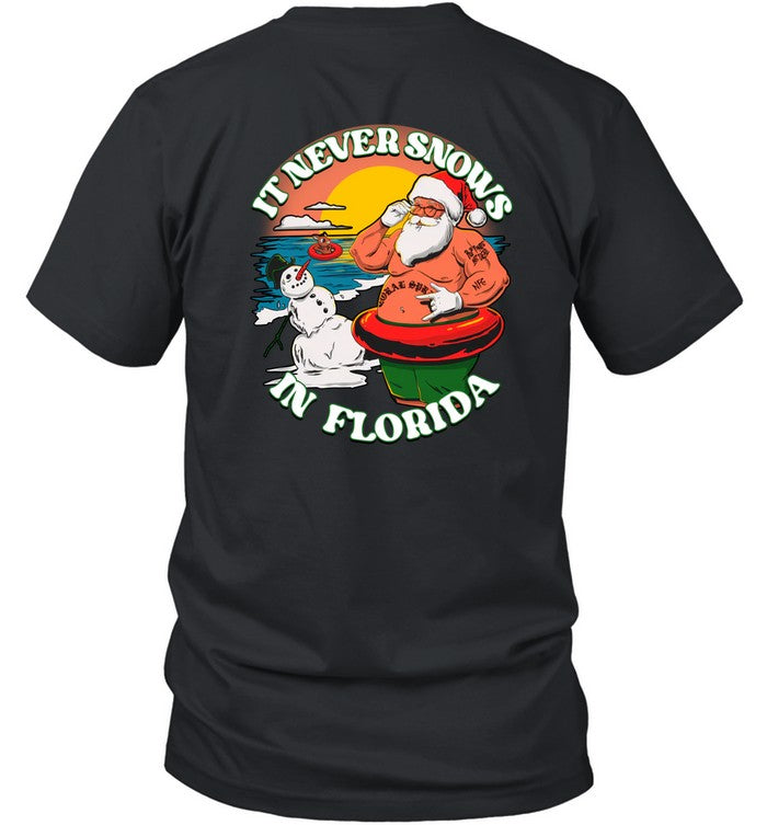 New Found Glory It Never Snows In Florida 2024 Black T Shirt