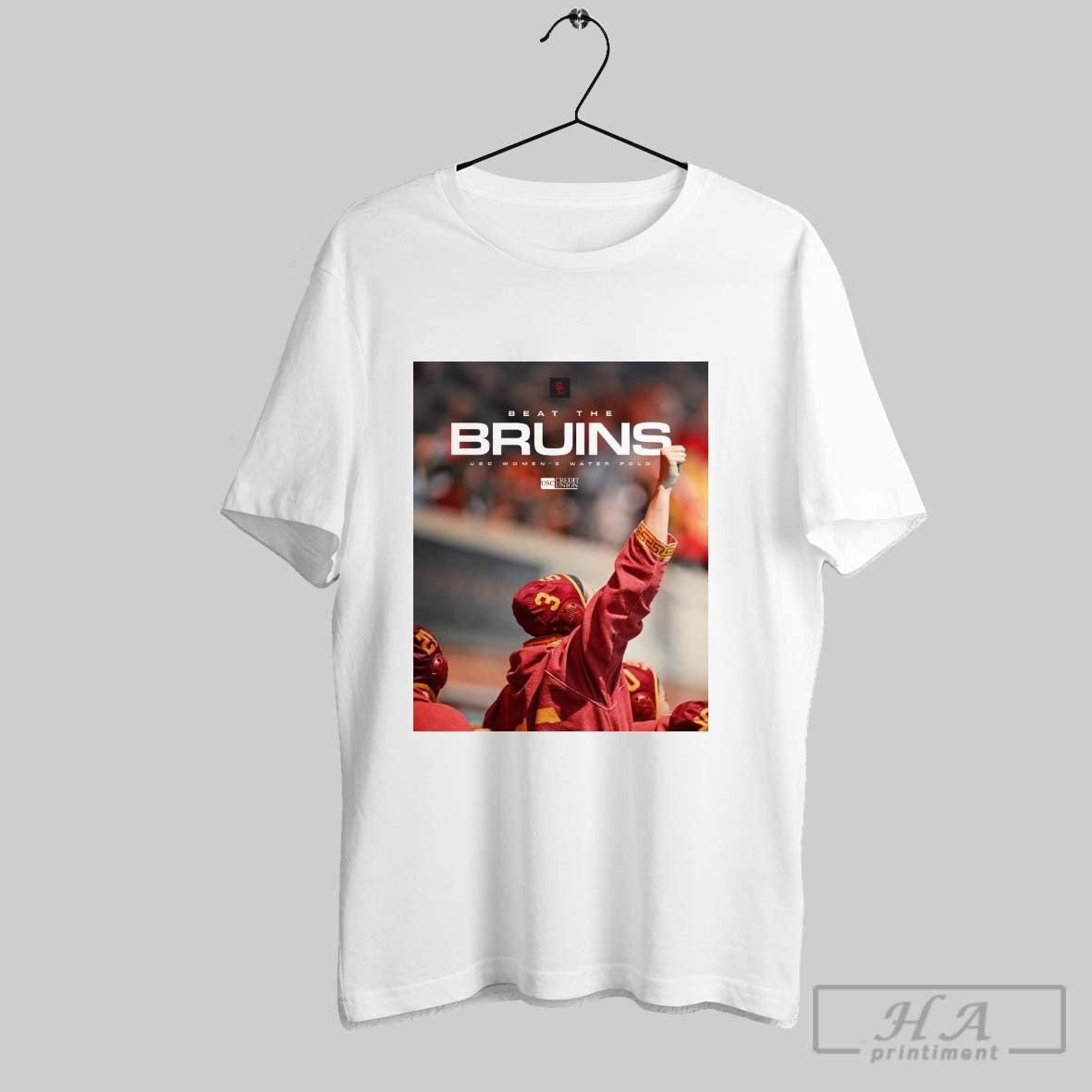 Poster Usc Water Polo Beat The Bruins Usc Womens Water Polo Fight On The Place To Be T Shirt