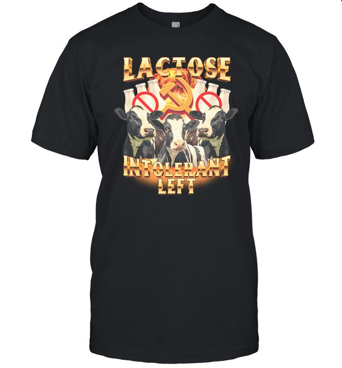 Lactose Intolerant Left Tee