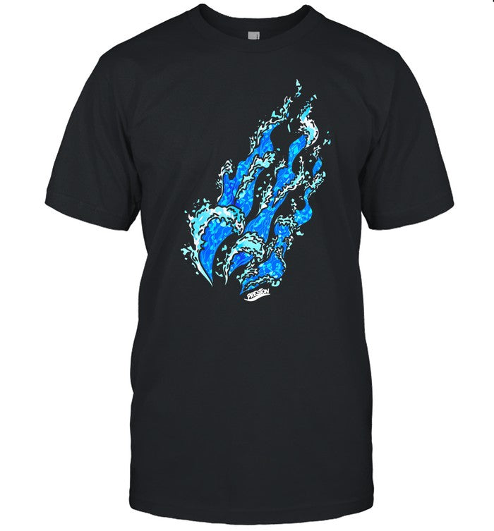 Fire Wave Flame T Shirt