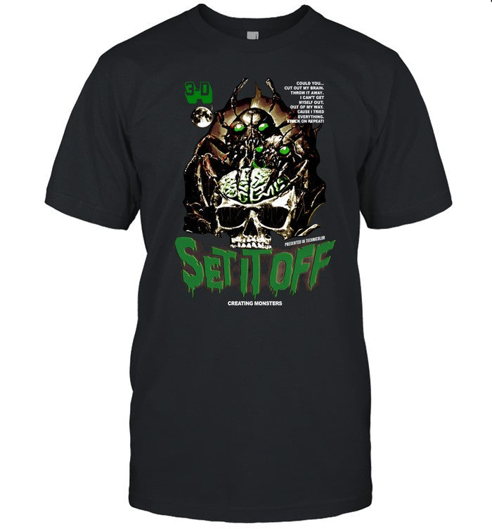 Creating Monsters Brain Shirt New
