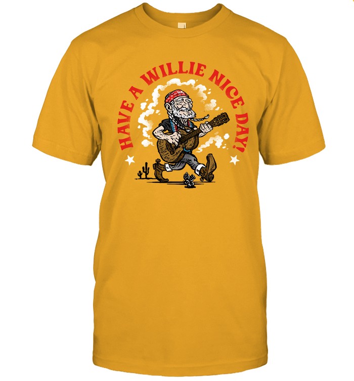 Have A Willie Nice Day Cartoon T-Shirt