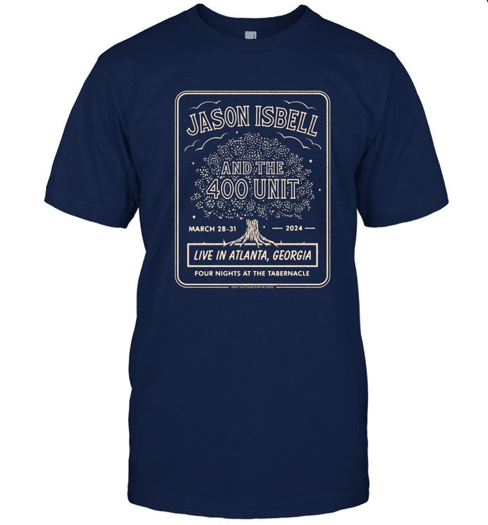 Jason Isbell And The 400 Unit Atlanta, GA Event March 2024 Shirt