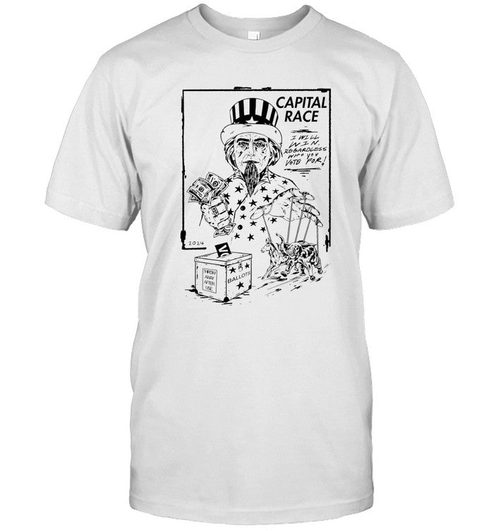 Hasan Piker Capital Race Limited Shirt