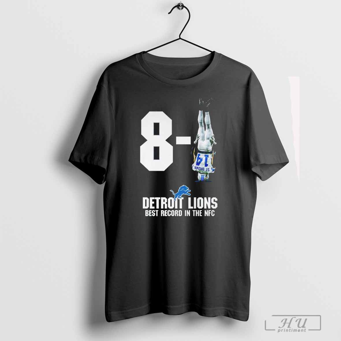 St Brown Detroit Lions Best Record In The NFC T-Shirt