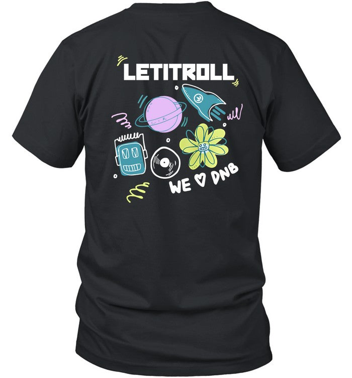 Let It Roll Happy Beatworx T Shirt