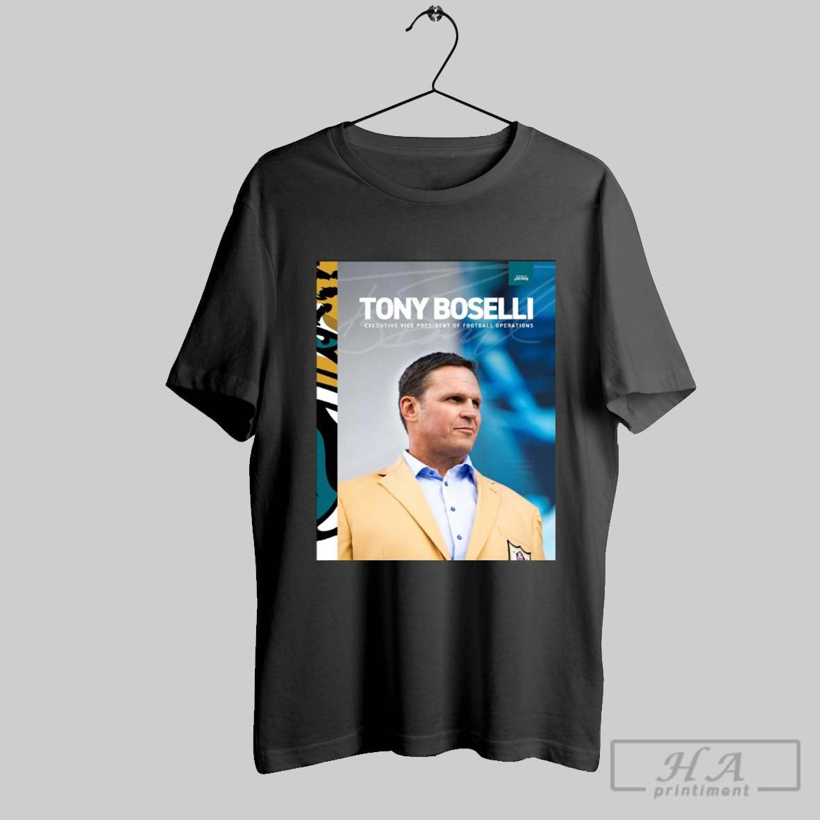 Poster Jacksonville Jaguars Football Tony Boselli Executive Vice President Of Football Operations T Shirt