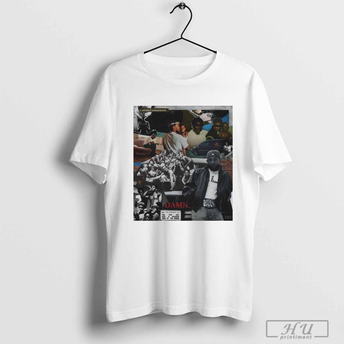 Shane Ramos Kendrick Lamar Gnx Albums Collage Poster t-shirt