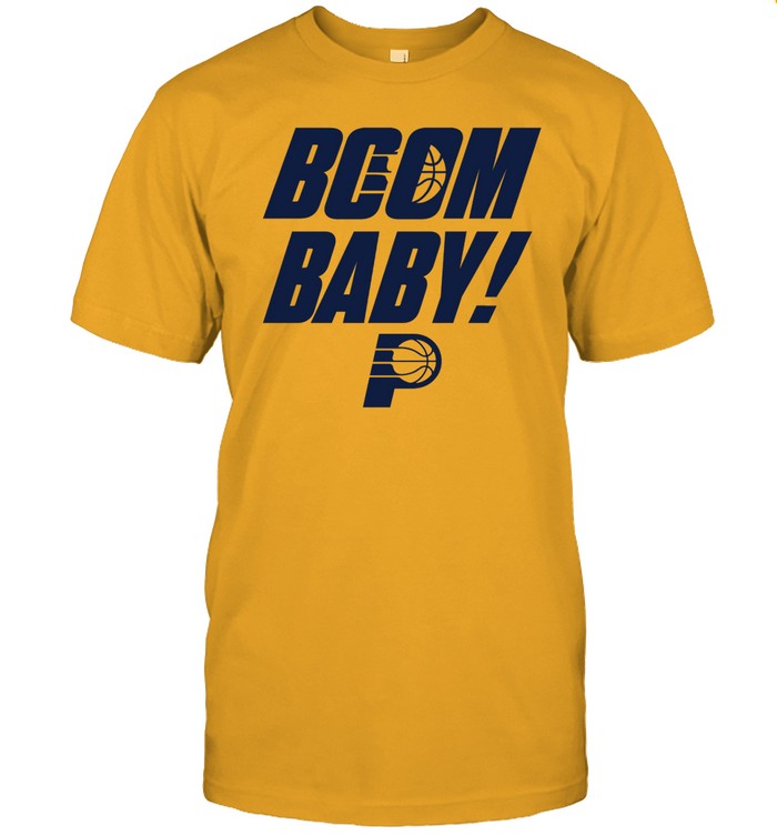Nancy Leonard Wearing Game 3 Boom Baby Shirt