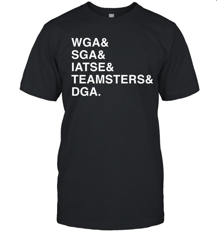 Limited Eric Haywood Wga & Sag & Iatse & Teansters & Dga Shirt